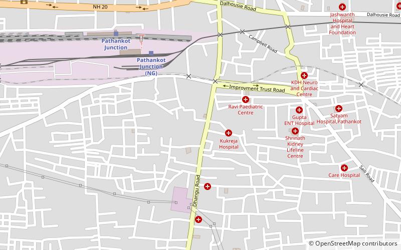 Pathankot location map