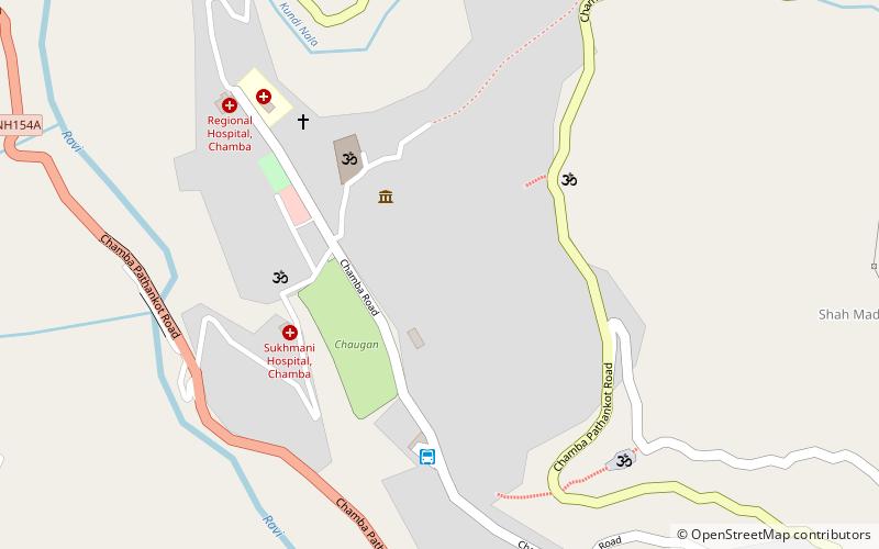 sitaram temple chamba location map