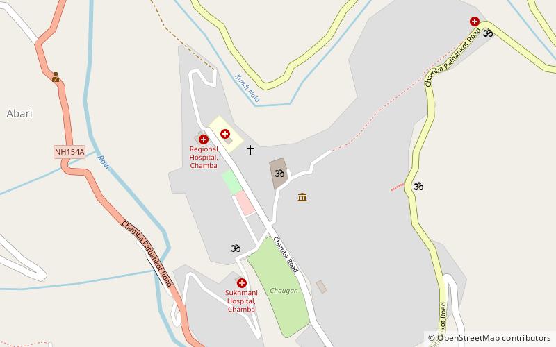 laxmi narayan temple chamba location map