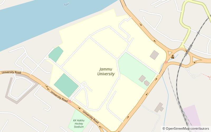 jammu university dzammu location map