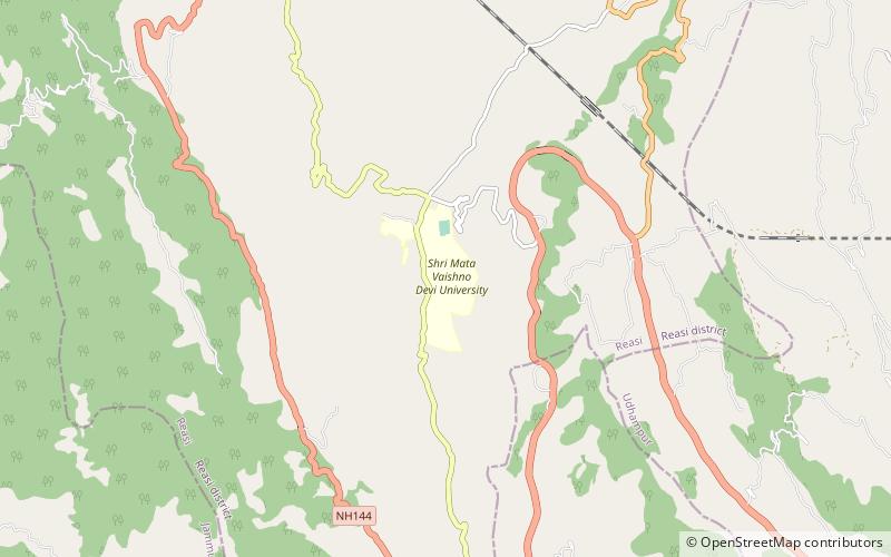 Shri Mata Vaishno Devi University location map