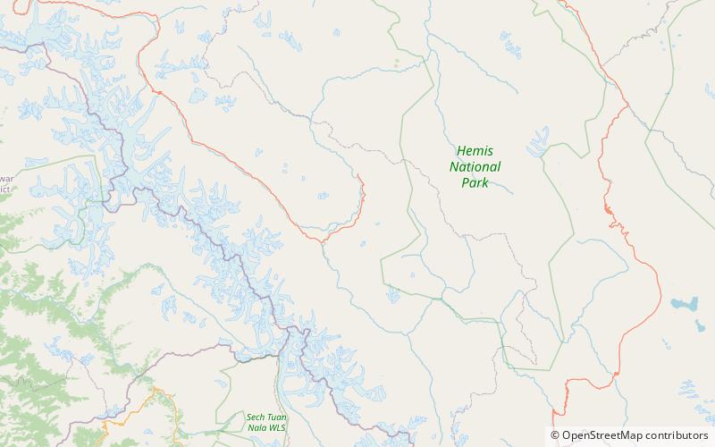 Stongdey Monastery location map