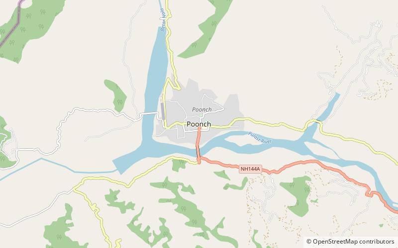 Poonch location map