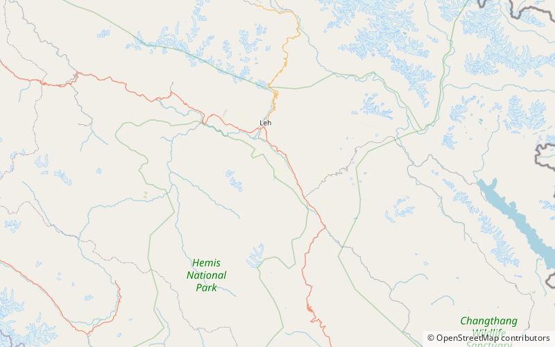 Matho Gompa location map