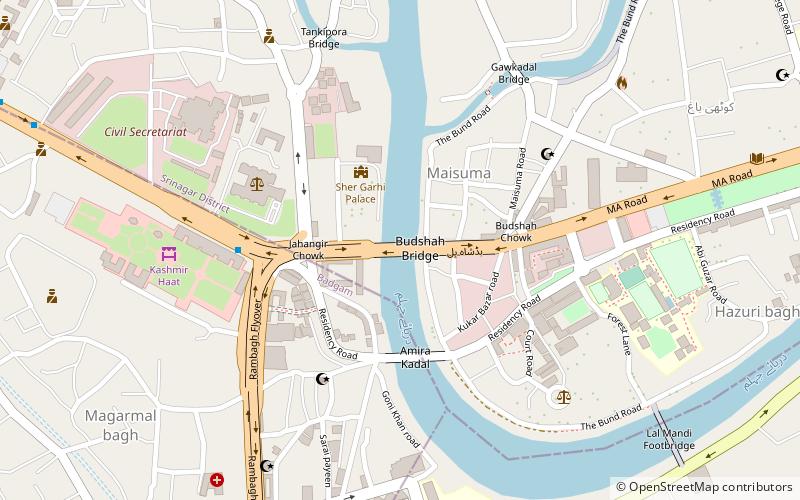 Budshah Bridge location map