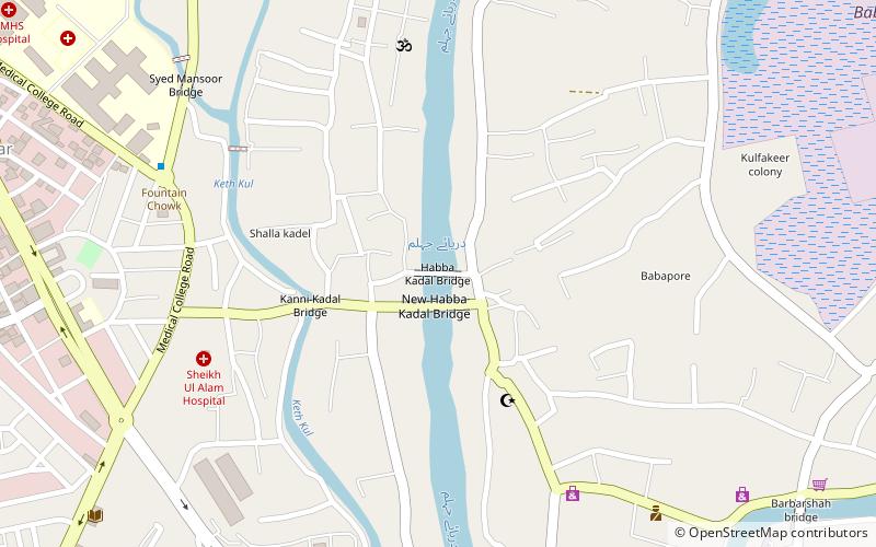 Habba Kadal location map