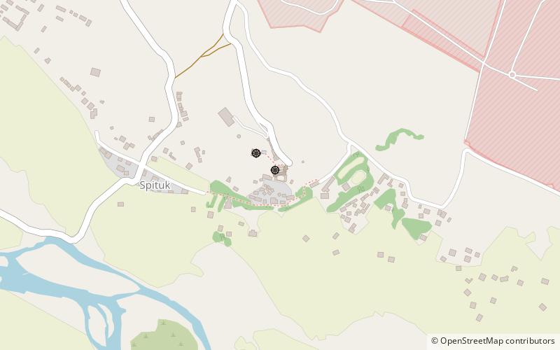 Spituk location map