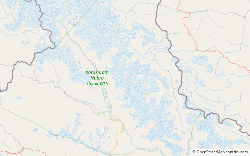 Saser Kangri location map