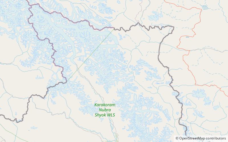Mamostong Kangri location map