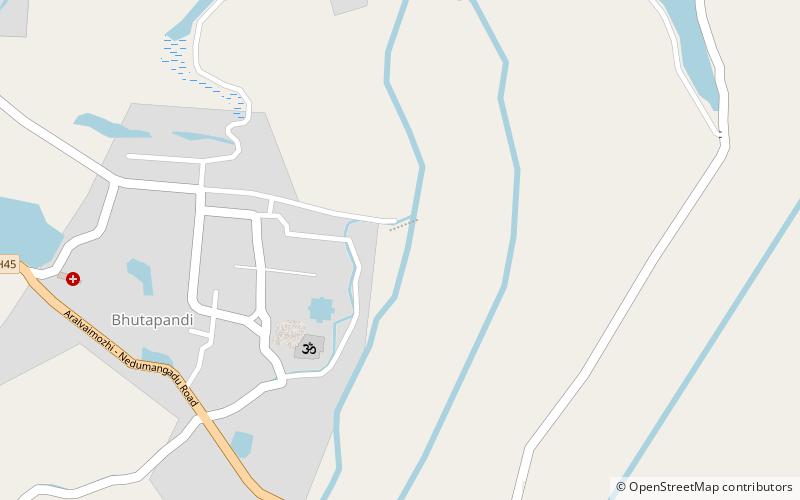 Vattaparai Falls location map
