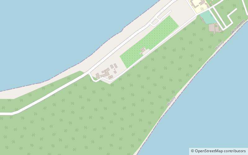 Minicoy location map