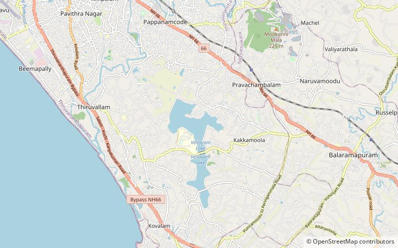 Vellayani location map