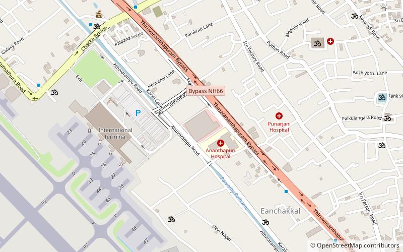 Mall Of Travancore location map