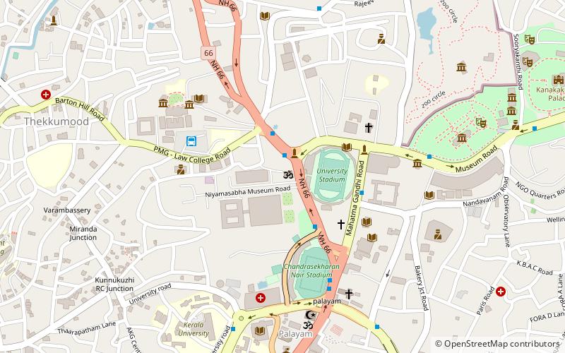 O.T.C. Hanuman Temple location map