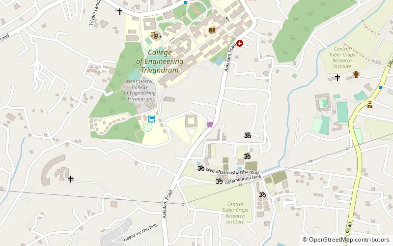 apj abdul kalam technological university thiruvananthapuram location map