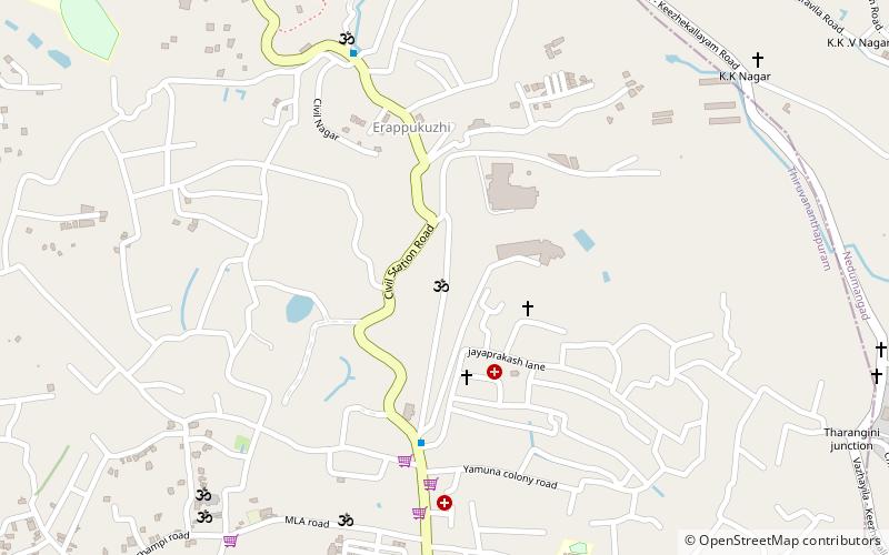 Kudappanakunnu Kunnathu Sri Mahadeva Temple location map