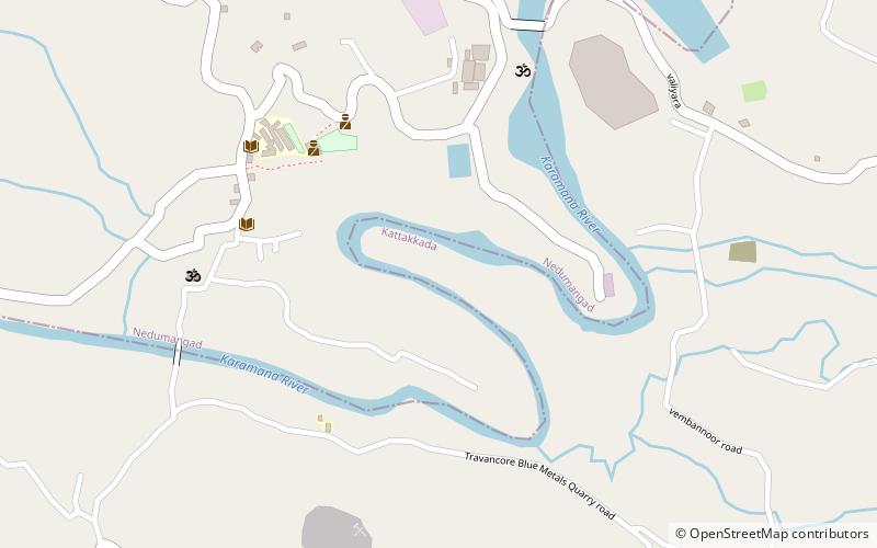 Aruvikkara location map