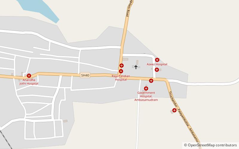 ambasamudram taluk distrito de tirunelveli location map