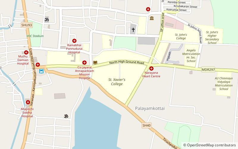 St. Xavier's College location map