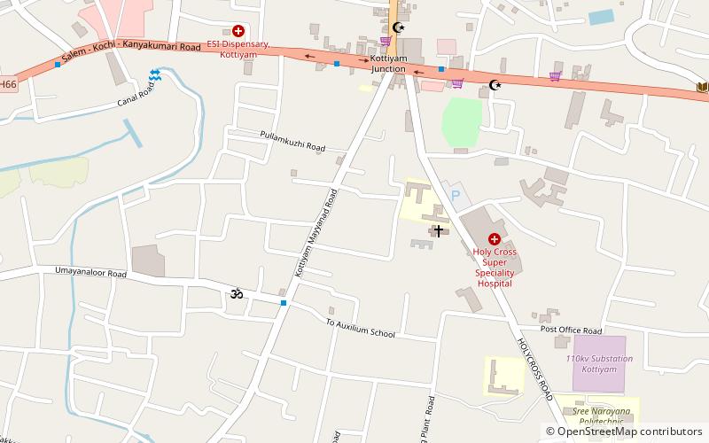 Kottiyam location map