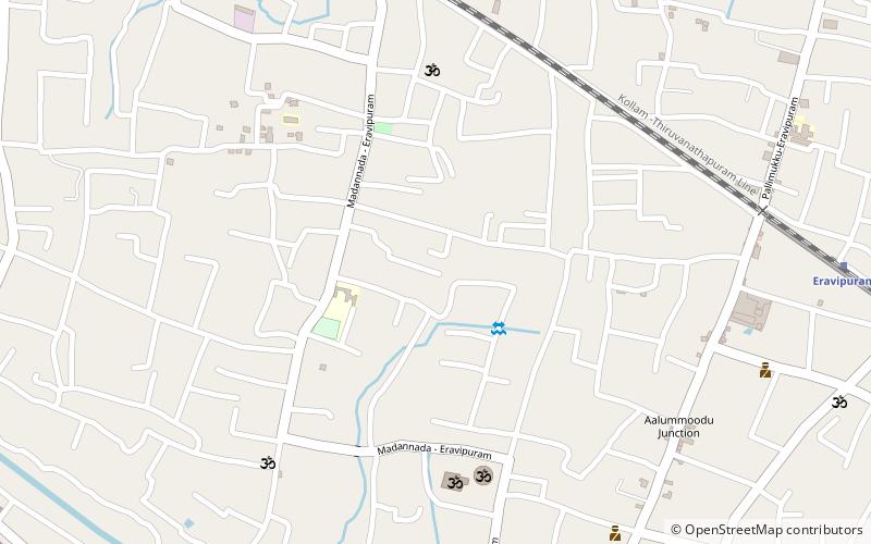 Eravipuram location map