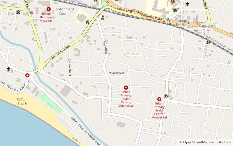 Mundakkal location map