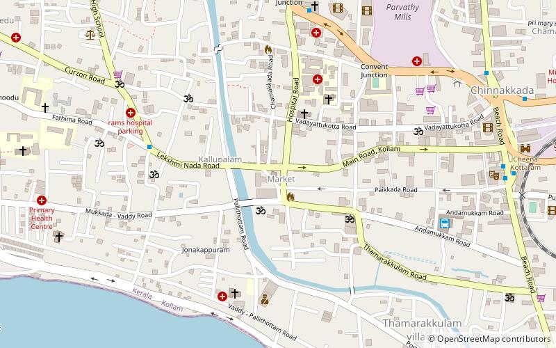 Chamakada location map