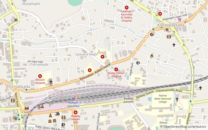 Kadappakada location map