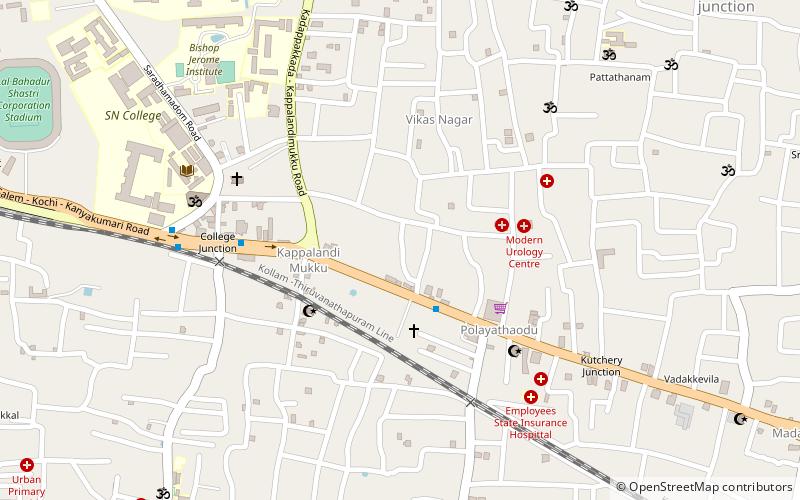 Pattathanam location map