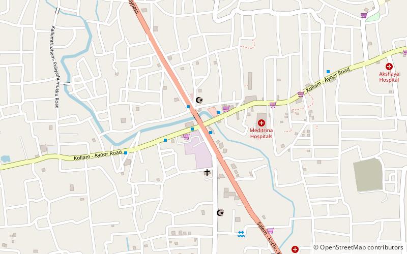 Ayathil location map