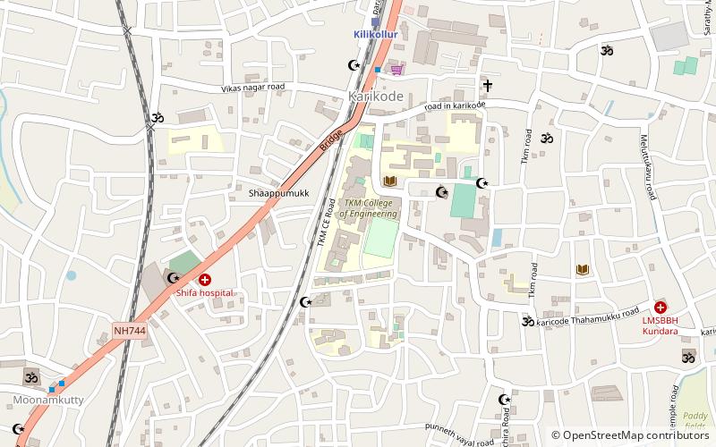 Thangal Kunju Musaliar College of Engineering location map