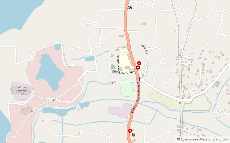 St Antony's Church location map
