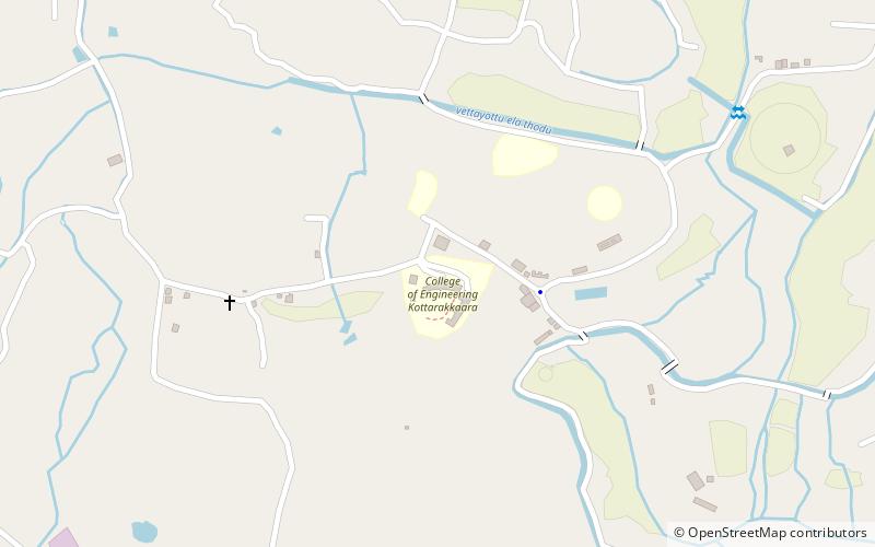 college of engineering kottarakkara location map