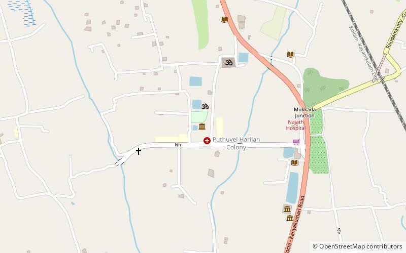 Palacio de Krishnapuram location map