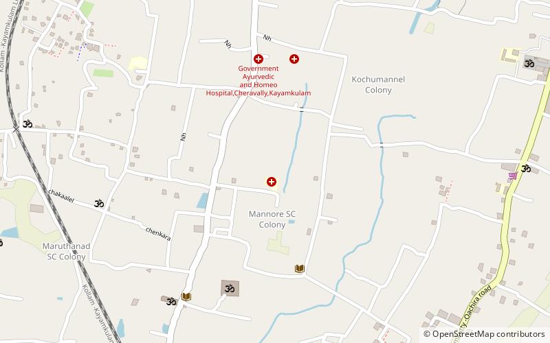 Kappil location map