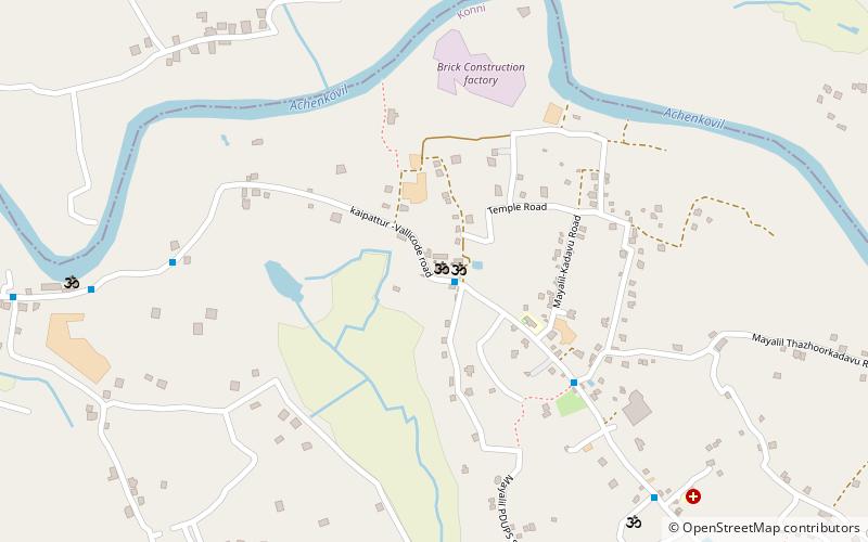 Thrikkovil Sree Padmanabha Swami Kshetram location map