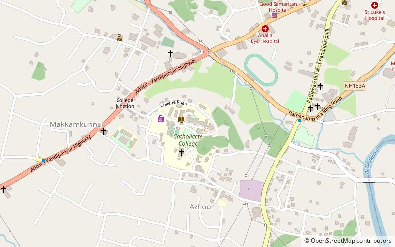 Catholicate College location map