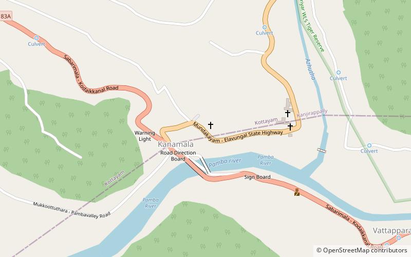 Kanamala Bridge location map