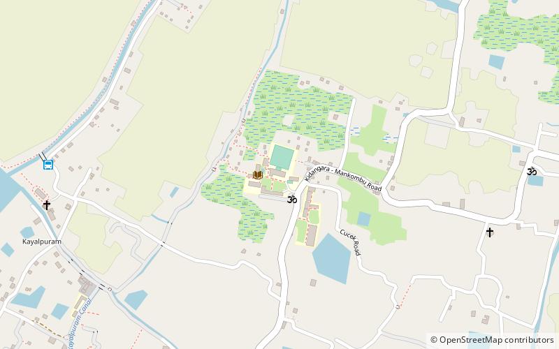 Cochin University College of Engineering Kuttanad location map