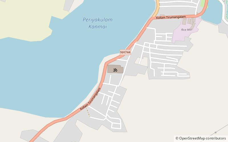 Madavar Vilagam Vaidyanathar temple location map