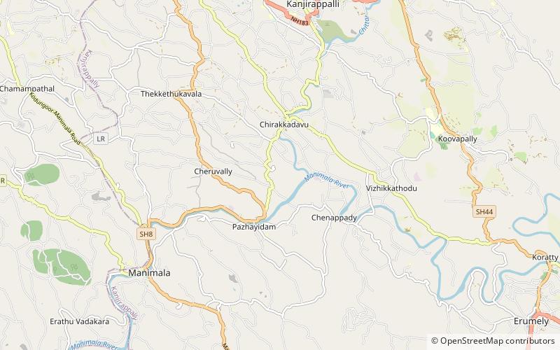 Chirakkadavu Sree Mahadeva Temple location map