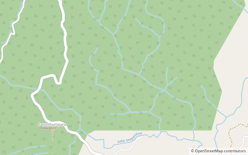 Parunthumpara location map