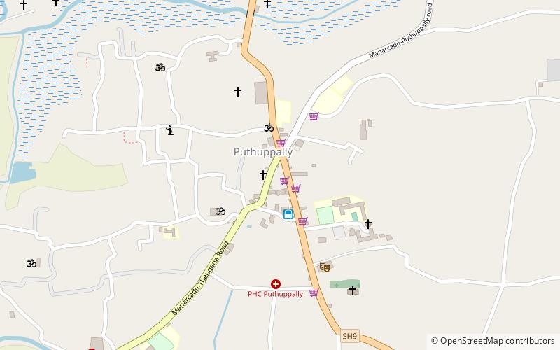 Puthuppally location map