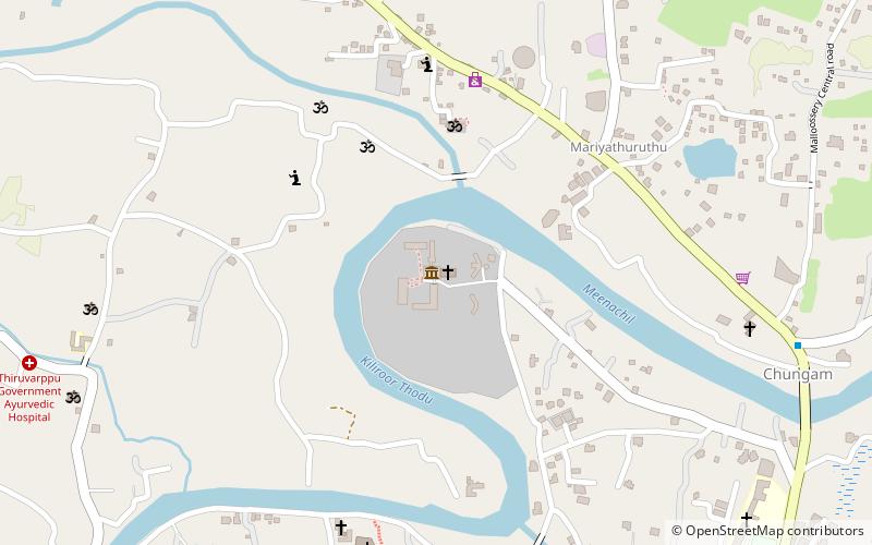 bishop house kottayam location map