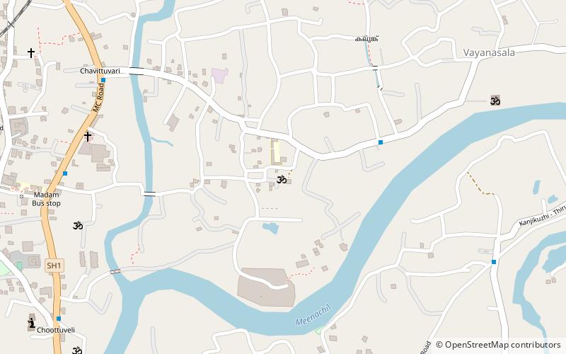 soorya kaladi mana kottayam location map