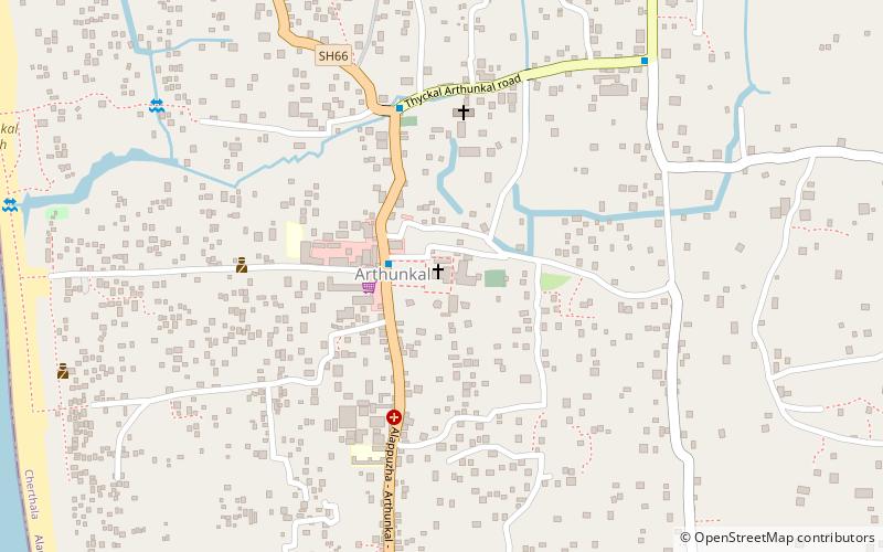 Arthunkal location map