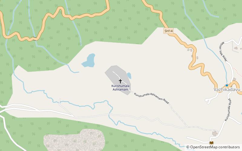 Kurisumala Ashram location map