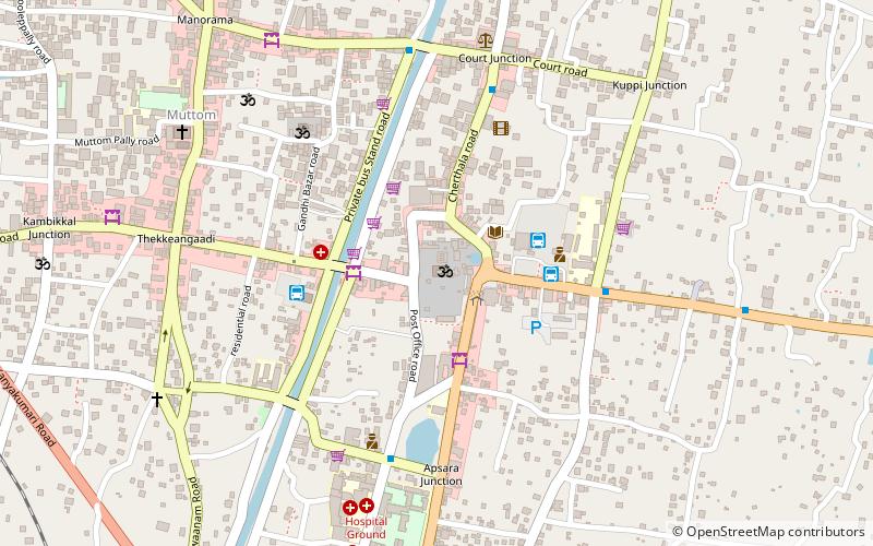 Karthyayani Devi Temple location map