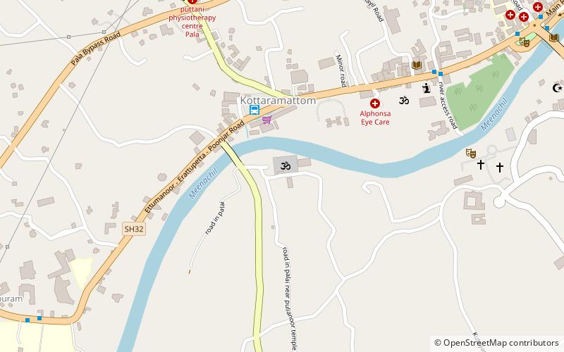 katappattoor pala location map