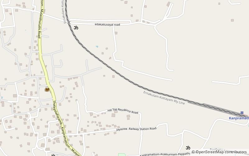 kanjiramattom koczin location map